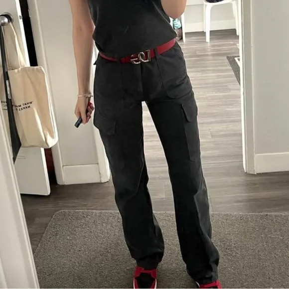 Dolce & Gabbana Red Belt Bag with Silver Accent - Picture 5 of 6